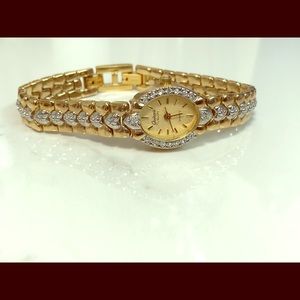 Heart watch Valentine’s Day two tone Quartz